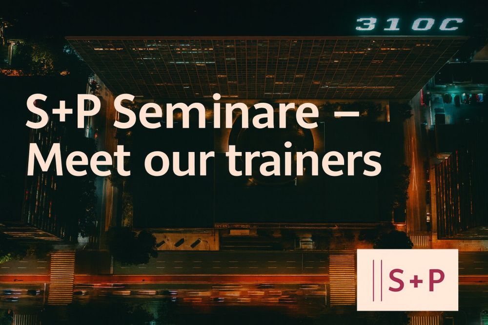 Meet our trainers: Persönlich, kompetent, motiviert Meet our trainers